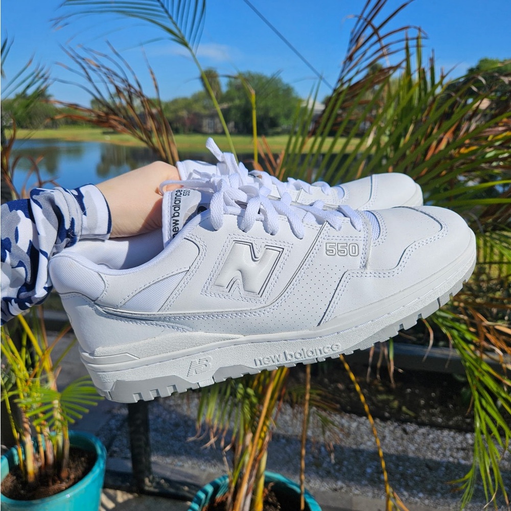 New Balance 550 White Sneakers